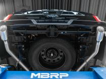 21-Up Ford F-150 T409 Stainless Steel 3 Inch Cat-Back 2.5 Inch Dual Split Rear Exhaust System MBRP