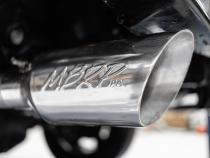 21-Up Ford F-150 Black Coated Aluminized Steel 3 Inch Cat-Back 2.5 Inch Dual Split Rear Exhaust System MBRP