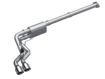 Aluminized Steel 3 inch Cat-Back 2.5 inch Dual Pre-Axle (Race Profile) 21-Up F-150 MBRP