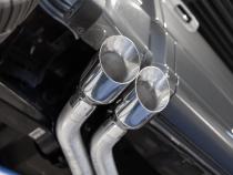 Aluminized Steel 3 inch Cat-Back 2.5 inch Dual Pre-Axle (Race Profile) 21-Up F-150 MBRP