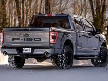 2021-2024 Ford F-150 Tremor and 2022-2024 Ford F-150 T304 Stainless Steel 3 Inch Cat-Back Dual Rear Exit With Carbon Fiber Tips Armor Pro Series MBRP