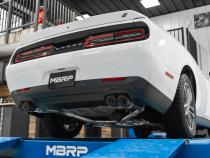 15-23 Dodge Challenger Aluminized 2.5 Inch Cat Back Dual Rear Exit Exhaust System MBRP