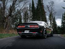 15-23 Dodge Challenger Aluminized Steel 3 Inch Dual Cat Back Quad Tips (Race Version) Exhaust System MBRP