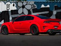 T304 Stainless Steel 3.0 Inch Cat-Back Dual Rear Street Profile with Dual Carbon Fiber Tips 15-23 Dodge Charger MBRP