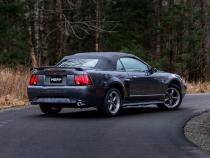 1999-2004 Ford Mustang GT/ Mach 1 4.6L Aluminized Steel 2.5 Inch Cat-Back Dual Rear Exit with Black Tips MBRP