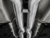 24-Up Ford Mustang GT S650 5.0L 3 Inch Cat-Back Exhaust System, Armor Pro T304 Stainless Steel Quad Rear Exit With Carbon Fiber Tips, Active, MBRP