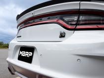 2015-Up Dodge Durango/Charger Black-Coated Tips 5 Inch OD Out, Angle Cut, Sold In Pairs MBRP