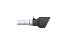 2019-Up Ram 1500 5.7L Hemi Black Exhaust Tips, Armor BLK 5 Inch OD Dual Wall Angle Cut, Sold In Pairs MBRP