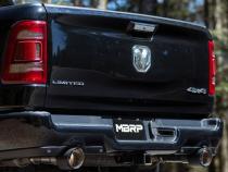 2019-Up Ram 1500 5.7L Hemi Carbon Fiber Exhaust Tips, 5 Inch OD Dual Wall Angle Cut, Sold In Pairs MBRP