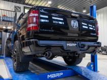 2019-Up Ram 1500 5.7L Hemi Exhaust Tips, Armor Pro 5 Inch OD Dual Wall Angle Cut, Sold In Pairs MBRP