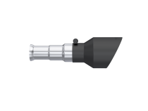 2009-2018 Ram 1500 and 2019-Up Ram 1500 5.7L Hemi Black Exhaust Tips, Armor BLK 5 Inch OD Dual Wall Angle Cut. Sold In Pairs MBRP