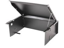 Deluxe Cargo Enclosure - 18-22 Wrangler JL {21-22 Exc. 4XE} w/o OEM Subwoofer Rear Seats Must Be Removed on 2-Door Models Black Tuffy Security Products