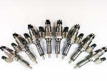 Duramax 01-04 LB7 Reman Injector Set 45 Percent Over 75hp Dynomite Diesel