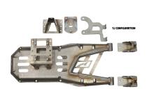 Body Mount Tire Carrier for Jeep YJ / TJ / LJ 5 x 4.5 Motobilt
