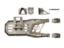 Body Mount Tire Carrier for Jeep YJ / TJ / LJ 5 x 4.5 Motobilt