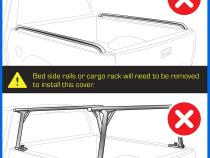 T1 Soft Roll-up Truck Bed Tonneau Cover Compatible with 24-25 Chevy Colorado GMC Canyon 5 Foot 1 Inch (61 Inch) Bed Tyger Auto