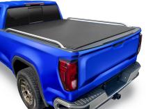 T2 Low Profile Soft Roll-up Truck Bed Tonneau Cover Compatible with 19-25 Chevy Silverado GMC Sierra 1500 (Not Fit 19 LD; 19-25 Classic) 5 Foot 10 Inch (70 Inch) Bed Tyger Auto