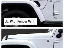 Tubular Doors 07-18 Jeep Wrangler JK 4-Doors Textured Black w/Mirror Mount Front and Rear Door Set Tyger Auto