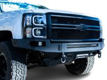 2014-2015 Chevrolet Silverado 1500 Octane Front Winch Bumper- With Parking Sensors Chassis Unlimited