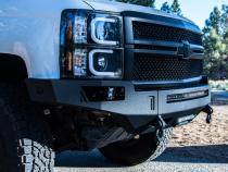 2014-2015 Chevrolet Silverado 1500 Octane Front Winch Bumper- With Parking Sensors Chassis Unlimited