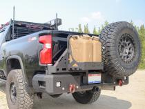 2020-2023 Silverado/Sierra 2500/3500 Octane Dual Swing Out Rear Bumper No Parking Sensors Chassis Unlimited