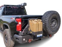 2020-2023 Silverado/Sierra 2500/3500 Octane Dual Swing Out Rear Bumper No Parking Sensors Chassis Unlimited