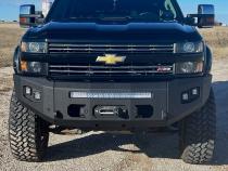 2015-2019 Silverado 2500/3500 Attitude Front Winch Bumper No Parking Sensors