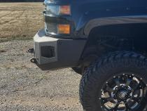 2015-2019 Silverado 2500/3500 Attitude Front Winch Bumper No Parking Sensors