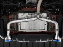 22-Up Subaru BRZ /Toyota GR86 2.4L T304 Stainless Steel 2.5 Inch Axle-Back Dual Split Rear with Carbon Fiber Tips MBRP