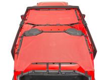 ShadeMaker Freedom Mesh Bimini Top Plus 18-2023 JLU Jeep Wrangler 4 Dr Black