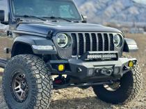 Appalachian Steel Mid Front Bumper With Winch Plate Wrangler JL and Gladiator JT Rock Slide Engineering