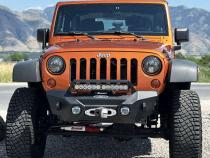 Appalachian Steel Stubby Front Bumper With Winch Plate Wrangler JK Rock Slide Engineering