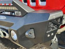 Appalachian Steel Stubby Front Bumper With Winch Plate Wrangler JL and Gladiator JT Rock Slide Engineering