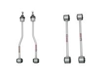 Front and Rear Extended Zinc-Nickel Sway Bar End Links for 2-4 Inch Lift 97-06 Jeep Wrangler Freedom Off-Road