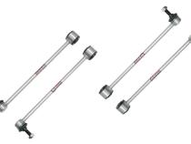 Front and Rear Extended Zinc-Nickel Sway Bar End Links for 3.5-6 Inch Lift 07-18 Jeep Wrangler JK Freedom Off-Road