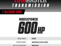 TowMaster Chevy Allison 1000 Tranmission 2007-2010 LMM 4WD BD Diesel