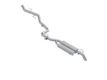 2024-Up Toyota Tacoma 2.4L Armor Lite 3-Inch Cat-Back Pre-Axle Turn Down, MBRP