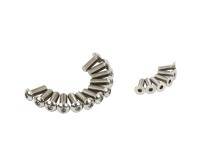 Jeep TJ Door Hinge Set of 4 Pieces Polished For 03-06 Jeep Wrangler TJ Kentrol