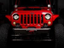 DOT LP6 LED Headlight Kit Jeep 2007-2018 Wrangler JK w/LED Headlights (White) Baja Designs