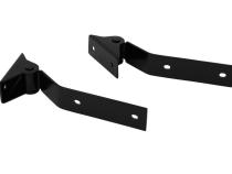 Jeep YJ Tailgate Hinge Pair 87-95 Wrangler TJ Powdercoat Black Kentrol