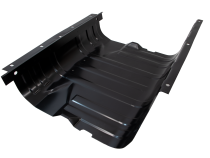 Jeep CJ/YJ Gas Tank Skid Plate W/Strap for 76-90 CJ/Wrangler YJ Black Stainless Kentrol