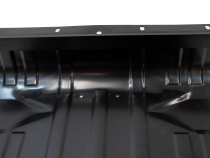 Jeep CJ/YJ Gas Tank Skid Plate W/Strap for 76-90 CJ/Wrangler YJ Black Stainless Kentrol